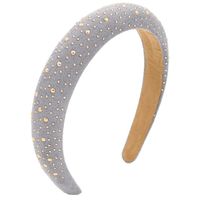 Bronzing Starry Headband For Women Hairpin Sponge Simple Headband Suppliers China sku image 3