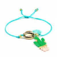 Miyuki Bead Hand Woven Bracelet Mexican Cactus Milano Rope Wholesales Yiwu main image 4