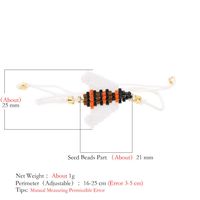 Miyuki Woven Bracelet Db Antique Mizhu Cross-border Accessories Golden Shell Fringed Classic Big Wings Bee main image 6