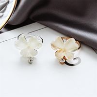 Elegant Korean Sweet Butterfly Flash Diamond Ring Wholesales Yiwu Suppliers China main image 3