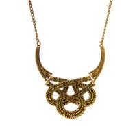 Retro Geometric Hollow U-shaped Necklace Sweater Chain Jewelry Wholesale main image 6