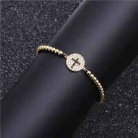 Jewellery For Women Brass Micro-zircon Cross Bracelet For Women Wholesales Yiwu Suppliers China main image 4