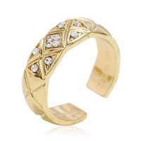 Fashion Rings For Women Diamond Ring Simple Full Diamond Ring Wholesale main image 6