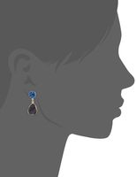 New Fashion Imitation Natural Stone Jewelry Earrings Simple Geometric Drop Shape Resin Pendant Earrings main image 5