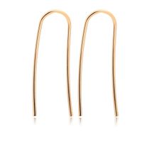 Korean Fashion Creative Simple Earrings U-shaped Ladies Ear Clip Wholesale main image 1