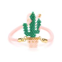 Miyuki Bead Hand Woven Bracelet Mexican Cactus Milano Rope Wholesales Yiwu sku image 2