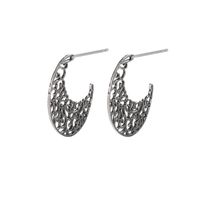 Retro Jewelry Round Spiral Earrings Swirl New Gear Earrings sku image 9