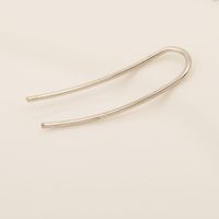Korean Fashion Creative Simple Earrings U-shaped Ladies Ear Clip Wholesale sku image 1