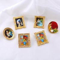 New Retro Lady Baroque Brooch Clothing Accessories Wholesale main image 6