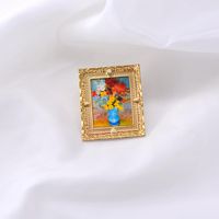 New Retro Lady Baroque Brooch Clothing Accessories Wholesale main image 4