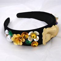 New Retro Baroque Pearl Headband Wholesales Yiwu Suppliers China main image 5