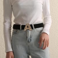 الكورية الأزياء الجلد المدبوغ حزام جديد الإبداعية إلكتروني الماس حزام النساء main image 3