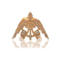 المرأة جديد أزياء حزب خاتم مع الماس السنونو سبائك خاتم main image 6