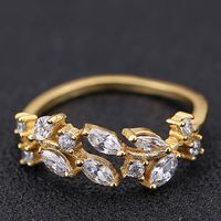 Jewellery For Women Korean Fashion Ol Bright Zircon Open Ring Wholesales Yiwu Suppliers China main image 3