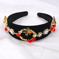 Headband New Hair Accessories Pressing Headwear Bee Dress Exaggerated Head Buckle sku image 1