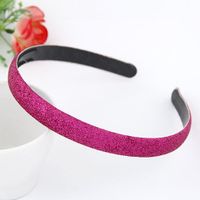 Korean Fashion Hot Sale Shiny Frosted Beads Candy Color Hair Accessories Headband Headband main image 5