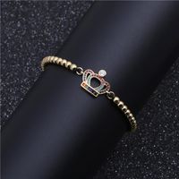 Croix-frontière Vente Chaude Européen Et Américain Bijoux De Style Brésilien De Cuivre Micro Inlay Couleur Zirconium Couronne Bracelet De Femmes Tissé Cadeau Du Jour De Valentine main image 3