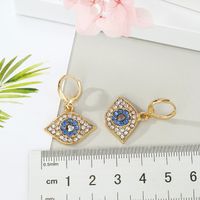 Fashion Jewelry Small Diamond Devil's Eye Earrings Turkish Earrings Alloy Earrings Earrings main image 6