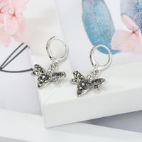 Fashion Petite Diamond Bee Earrings Personalized Animal Earrings Alloy Earrings main image 4