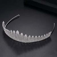European And American Fashion Bride Crown Hair Hoop Paved Tree Branch Banquet Hair Accessories Wholesale Gifts main image 4