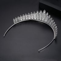 European And American Fashion Bride Crown Hair Hoop Paved Tree Branch Banquet Hair Accessories Wholesale Gifts main image 5