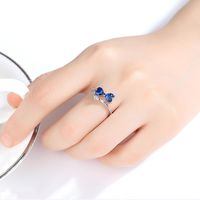 خاتم الأزياء الكورية بسيطة سيدة القوس افتتاح قابل للتعديل حلقة مجوهرات هدية العصرية main image 5