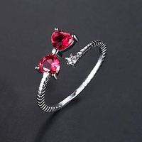 Ring Fashion Korean Simple Lady Bow Opening Adjustable Ring Jewelry Gift Trendy sku image 1