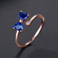 Ring Fashion Korean Simple Lady Bow Opening Adjustable Ring Jewelry Gift Trendy sku image 4