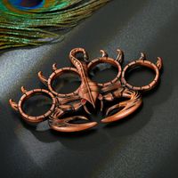 Copper Vintage Joint Ring Game Ring Bronze Scorpion Hand Expanded Metal Bracelet Wholesale main image 4