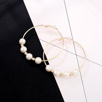 New Fashion Exaggerated Pearl Earrings Large Earrings Wholesale main image 6