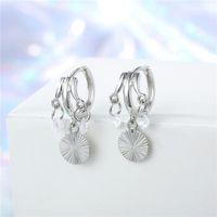 New Fashion Tassel Pendant Earrings Multilayer Sequin Earrings Zircon Earrings Star Earrings Wholesale sku image 4