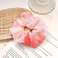 Chiffon Large Intestine Hair Ring Candy Color Simple Tie Hair Elastic Band Cute Hair Accessories sku image 4