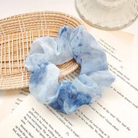 Chiffon Large Intestine Hair Ring Candy Color Simple Tie Hair Elastic Band Cute Hair Accessories sku image 3