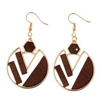 Earrings Geometric Exaggerated Alloy Earrings New Round Jewelry main image 6
