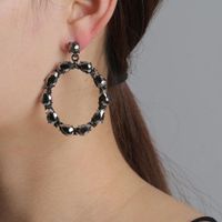 New Fashion Geometric Round Earrings For Women Wholesale main image 2