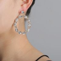 New Fashion Geometric Round Earrings For Women Wholesale main image 3
