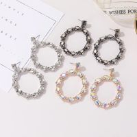 New Fashion Geometric Round Earrings For Women Wholesale main image 4