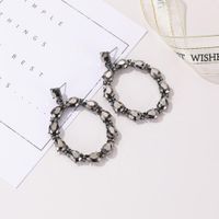 New Fashion Geometric Round Earrings For Women Wholesale main image 5