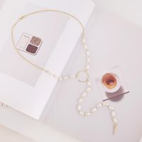 Cadena De Clavícula Colgante De Collar De Perlas De Nueva Moda Coreana Para Mujeres Al Por Mayor main image 3