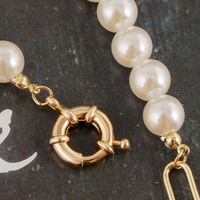 New Fashion Pearl Chain Pendant Bracelet Necklace Set Wholesale main image 6