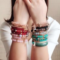 Bohemian Round Crystal Alloy Wholesale main image 5