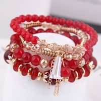 Bohemian Round Crystal Alloy Wholesale sku image 1