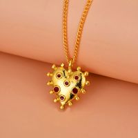 Yi Wu Jewelry New Gold-plated Love Necklace Punk Style Necklace Women Wholesale main image 1