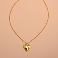 Yi Wu Jewelry New Gold-plated Love Necklace Punk Style Necklace Women Wholesale main image 6