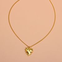 Yi Wu Jewelry New Gold-plated Love Necklace Punk Style Necklace Women Wholesale main image 7