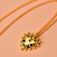 Yi Wu Jewelry New Gold-plated Love Necklace Punk Style Necklace Women Wholesale sku image 1