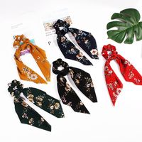 New Fashion Spring Ribbon Hairband Knotted Square Scarf Tassel Cheap Hairband Wholesale main image 1