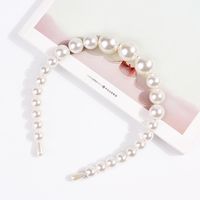 New Fashion Big Pearl Wild Headband Wholesale main image 2