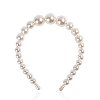 New Fashion Big Pearl Wild Headband Wholesale main image 5