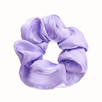 New Fashion Silky Color Hair Ring Gold Light Forged Fabric Twist Hair Ring Wholesale main image 3